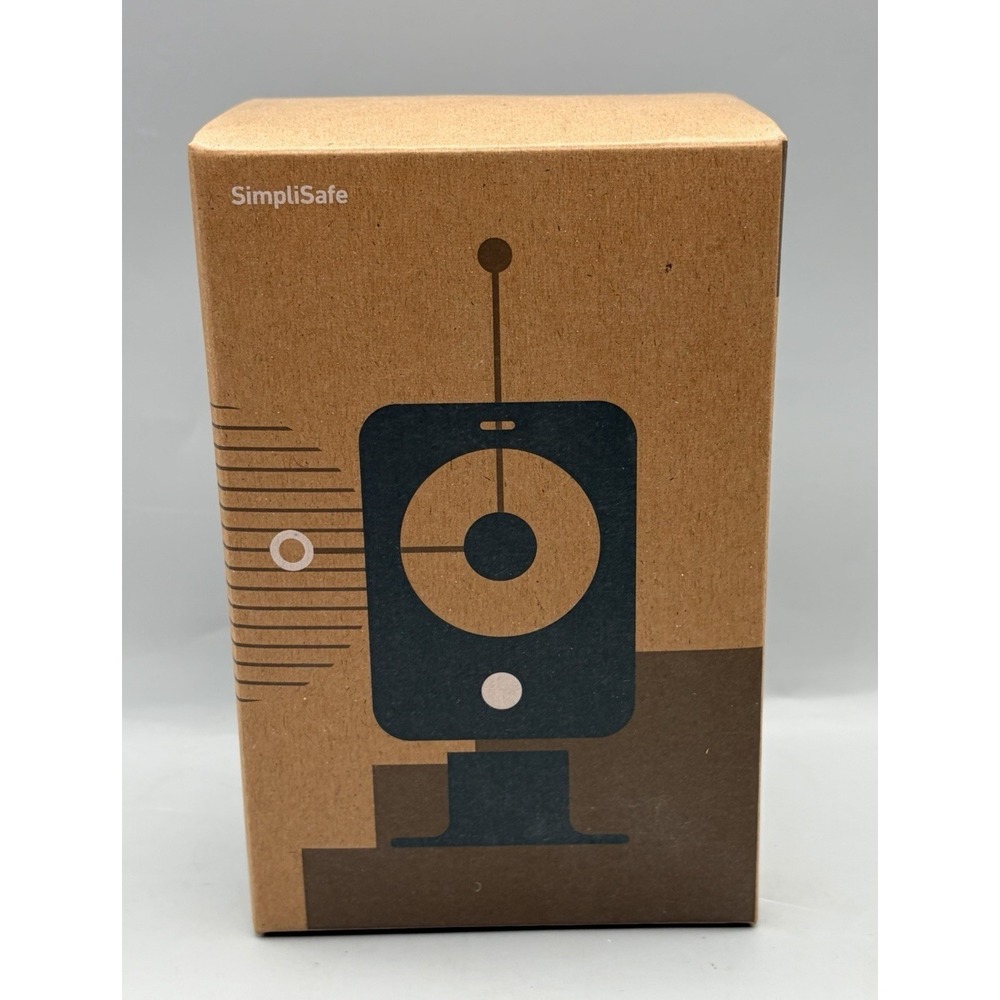 SimpliSafe SimpliCam SSCM2 Indoor Security 1080p HD Video Camera - Sealed